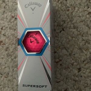 Callaway 3 pack pink golf balls